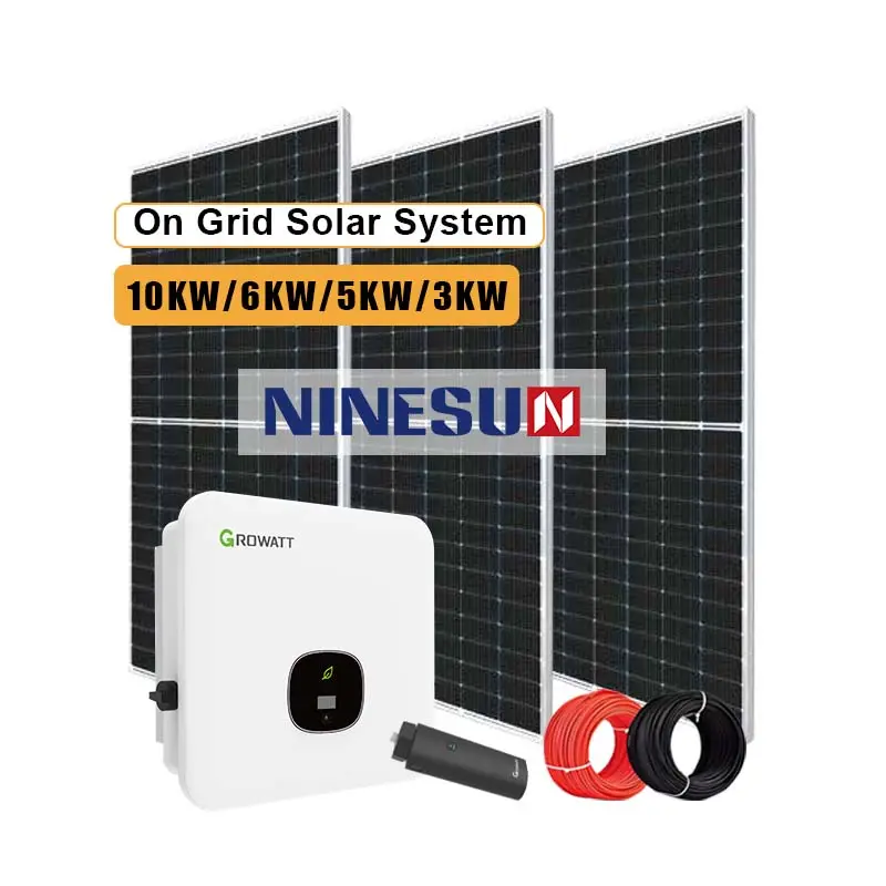 Germanys 뜨거운 판매 10KW 가정용 분산 태양 광 시스템 솔루션