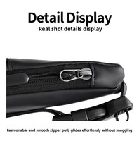 Sac triangulaire tendance, nouveau design bandoulière, sac de poitrine élégant et décontracté, léger, unisexe