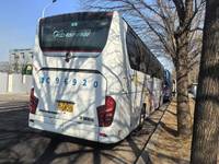 Autocar de tourisme d'occasion ZK6128 à deux étages, 42+1 couchettes, 12m, moteur Weichai Euro5 430HP, conduite à gauche, pour longues distances