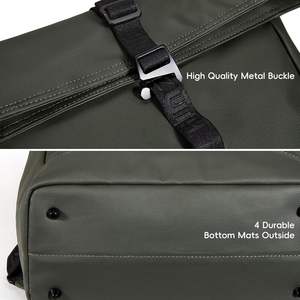 Free sample Folding Fashion Roll-Top Backpack for Rucksack Day <b>Pack</b> Waterproof Travel Convertible Sports Computer <b>Bag</b> - Product Image 4