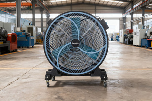 Yeni 24 ",30",36 ",48" davul fanlar hava taşıyıcı eksenel <span class=keywords><strong>Fan</strong></span> yüksek CFM China CE SAA yüksek CFM soğutma ve kurutma restorasyon için çin'de yapılan - Product Image 4