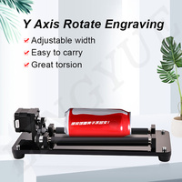 Mini Máquina de Grabado Láser, Módulo de Grabado Rotatorio en Eje Y para Router CNC, Grabado y Corte de Objetos Cilíndricos