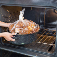 Nylon Volaille Plastique Cuisson Rôtir Micro-ondes Rôtissoire Bouillie Mijoteuse Doublures Fruits de Mer Four À Bouillir Dinde Poulet Rôti Sacs