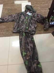 Bộ quần áo săn bắn ngụy trang kỹ thuật số màu cam lá cây ấm áp, may đo tại Trung Quốc, dành cho nam giới, họa tiết hươu - Product Image 3