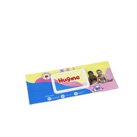 Sachets à rabat pour lingettes humides fournis par le fabricant, emballage souple à fermeture centrale pour lingettes bébé, lingettes nettoyantes, savon liquide, sac en EVA avec logo UV