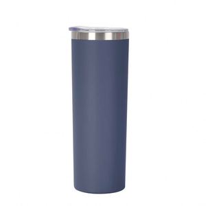 Powder Coated Custom Logo Wholesale 20Oz Double Wall Stainless Steel Insulated <b>Coffee</b> Tumbler Cups Mugs With Straw - Product Image 3