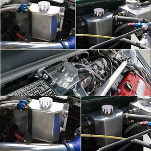 Réservoir de carburant auxiliaire en aluminium Auso-Racing 2L universel pour modification automobile, pièces de course - Product Image 3