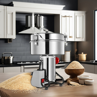 MJ 4500G Mini Moulin à Farine Commerciale Riz Maïs Cacao Soja Café Poudre Broyeur Maison Automatique Poudre En Acier Machine