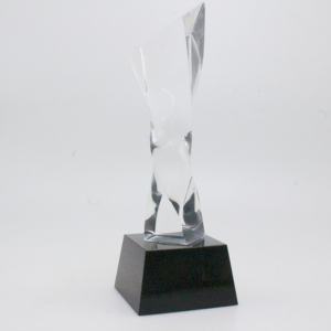 Directamente <span class=keywords><strong>de</strong></span> fábrica Diamond Tower Glass Award Twisted Column Crystal Trophy Regalo para recuerdos Nuevas ideas <span class=keywords><strong>de</strong></span> productos 2025 - Product Image 3