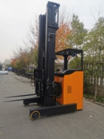 Chariot élévateur électrique à fourche de haute qualité de Chine, chariot élévateur à batterie au plomb-acide 48V, entraînement AC complet, grande capacité de levage de marchandises