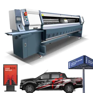 Hede printer digital luar ruangan 3200mm flex banner vinyl eco solvent printer pemasok