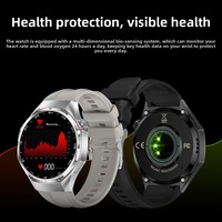 Reloj Inteligente con Llamadas, GPS, Resistente al Agua IP67, Carga Magnética, Pantalla Táctil Completa, Monitor de Frecuencia Cardíaca, SpO2, Reloj Deportivo Unisex