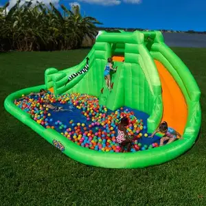 Thương mại lớp nhà máy tùy biến mới nhất tùy chỉnh chủ đề lớn hiện đại trượt nước Inflatable cho trẻ em