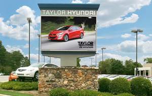 Écran LED mural extérieur haute définition 4 pieds x 8 pieds P3.076 Affichage LED fixe extérieur pour centre commercial - Product Image 4