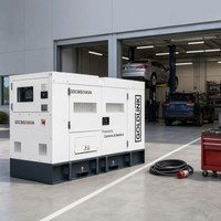 Goldlink  75KVA 60KW untuk Generator Diesel Super senyap dengan mulai otomatis & ATS 1800 RPM 50/60Hz untuk penggunaan industri
