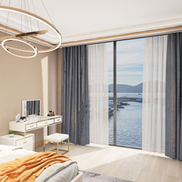 OKL36130 tissu italien de luxe pour rideau de salon, moins cher