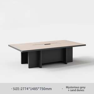 HYZ-85 escritorio nội thất văn phòng họp bàn Mesa de reuniones Bàn hội nghị Bàn hội nghị hiện đại bàn ghế - Product Image 6