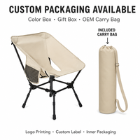 Chaise de camping pliable en aluminium, légère et portable, pour la randonnée, la plage, le jardin et les voyages