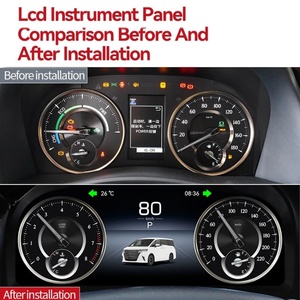 ชุดหน้าปัดดิจิตอล LCD แบบ Virtual Cockpit สำหรับ Toyota Alphard Vellfire ปี 2015-2022 อัพเกรดภายในรถยนต์ - Product Image 3