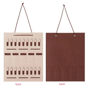 Sacs de rangement pour bijoux populaires de style japonais et coréen, organiseurs suspendus en feutre pour lunettes de soleil et boucles d'oreilles, bijoux minimalistes - Product Image 5