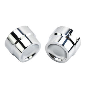 Tapa de Eje Delantero y Trasero para Motocicleta, Cromada, para <span class=keywords><strong>Harley</strong></span> Sportster XL Dyna Fat Bob CVO Touring Street Road Softail - Product Image 4