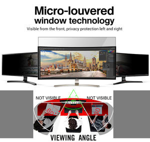 Protecteur d'écran de confidentialité pour moniteur incurvé <span class=keywords><strong>Samsung</strong></span> 49 pouces, grand filtre de confidentialité pour écran de confidentialité <span class=keywords><strong>Samsung</strong></span> <span class=keywords><strong>G9</strong></span> 49 - Product Image 4