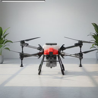 Kit complet de drone agricole 50L, 4 axes, châssis en carbone, télécommande H12, batterie de rechange, pour pulvérisation commerciale en plantation