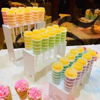 Lot de 24 contenants cylindriques réutilisables en plastique avec couvercles, multi-usages pour glaces et desserts faits maison, fabriqués en Chine