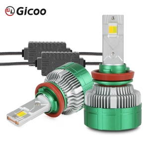 Ampoule de phare de voiture LED haute puissance GICOO K14P, double couleur avec fonction stroboscopique, H4 H7 H11 9005 9006 3000k 6000k, lumière LED Canbus - Product Image 6