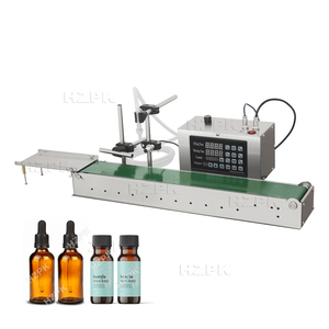 Hzpk giá rẻ chai nhỏ băng tải vành đai chất lỏng điều khiển kỹ thuật số bơm máy làm đầy chất lỏng - Product Image 1