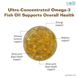 Herstellerzertifiziertes Bio-Fischöl-Softgel 200 Stück/Flasche 18% EPA/12% DHA Unterstützt Herz, Gelenke und Immunität für Erwachsene - Product Image 6