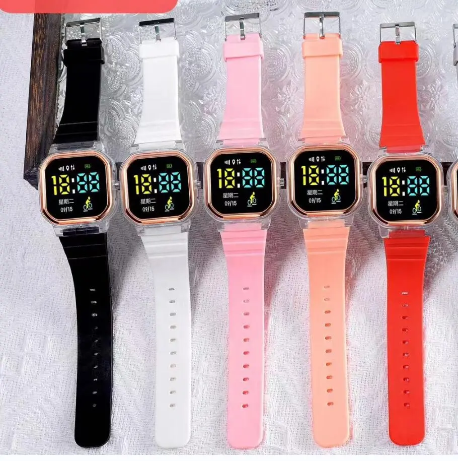 New Arrival AC010 phổ biến LED đồng hồ đeo tay Unbranded Đồng hồ thời trang điện tử kỹ thuật số cổ tay Watch