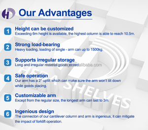 Reconfigurable cantilevered Kệ cantilever giá kệ hệ thống cuộn ra kính thiên văn cantilever kệ cho kho kệ - Product Image 6