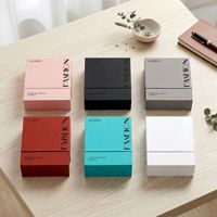 Scatola Regalo Personalizzata con Inserto in Schiuma Nera in 6 Colori per Gioielli e Regali di Compleanno, Produzione all'Ingrosso