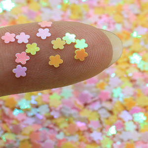 Blanc rose jaune mélange ongles paillettes pour gobelet artisanat paillettes étoile coeur coquille fleur paillettes Paillettes bricolage manucure Nail Art - Product Image 1