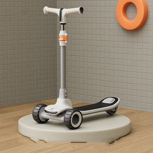 <span class=keywords><strong>Mini</strong></span> Trottinette Pliable à Hauteur Réglable en Offre Spéciale, avec Lumière LED, pour Enfant Fille - Product Image 3