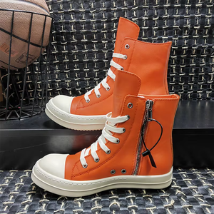 Chaussures de luxe de créateur de qualité supérieure 2026, nouvelles baskets décontractées Ricks pour femme, collection automne-hiver, chaussures montantes en promotion - Product Image 1