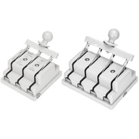 Interrupteur de protection Chint Type Couteau HD11-100A/38 Triphasé Quatre Fils Unipolaire 380V pour Utilisation Solaire Photovoltaïque Plastique/Cuivre