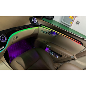Iluminación Ambiental Interior LED Mejorada para Mercedes-Benz Clase S W221 2006-2013, Decoración de Versión Trim - Product Image 4