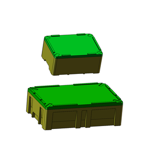 Khuôn Xốp Eps Trọng Lượng Nhẹ Khuôn Khối Bê Tông Khuôn Phun Hộp Cá Eps Có Lỗ Ở Đáy - Product Image 6