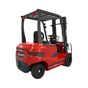 Montacargas Eléctrico Compacto <span class=keywords><strong>de</strong></span> Cuatro Ruedas, Alta Eficiencia, Neumáticos Sólidos, Desplazador Lateral Hidráulico, Radio <span class=keywords><strong>de</strong></span> Giro Pequeño, para Interiores - Product Image 1