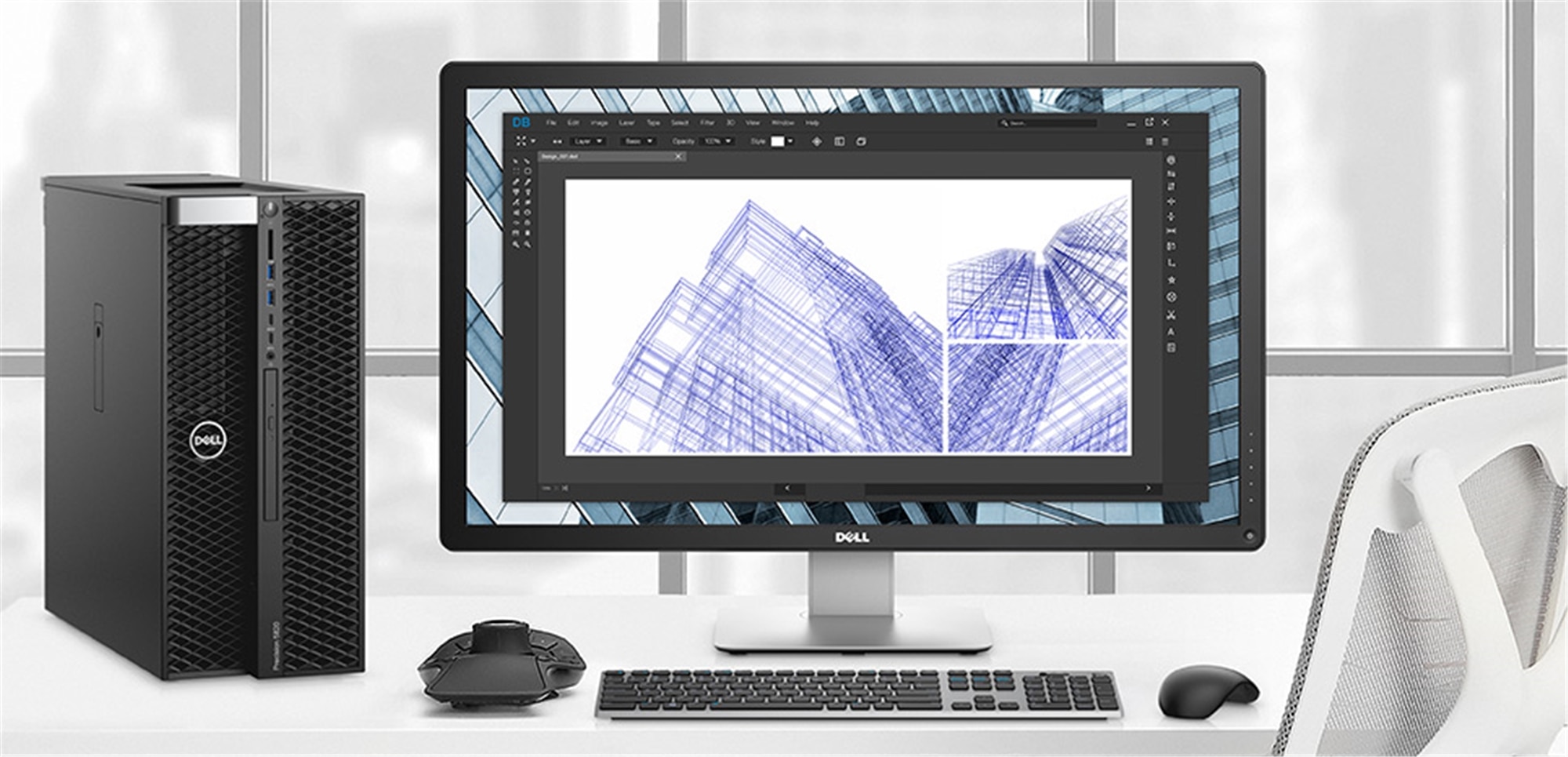 Dell Precision T5820 Workstation - Powerful and Versatile