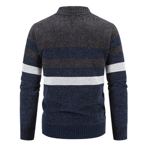 Liu Ming svendita prodotti caldi autunno inverno Casual da uomo in pile caldo <span class=keywords><strong>Cardigan</strong></span> maglioni in maglia <span class=keywords><strong>Slim</strong></span> <span class=keywords><strong>Fit</strong></span> - Product Image 4