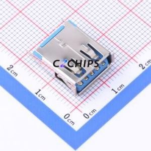 HC-ST-003-010-L15.0-J USB Connector Through hole Component (THT) Connector Type-A USB 3.0 Female Through Hole - Product Image 1