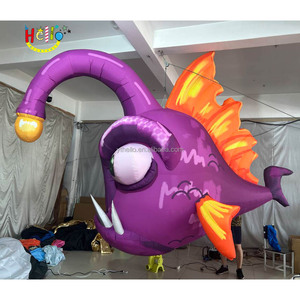 Mar Tema Fiesta Decoración Inflable Océano Animal Modelo Inflable Pez Rape - Product Image 5