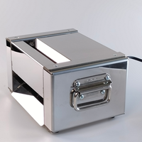 Coupe-feuilles électrique de précision pour les producteurs de cigarettes, machine à couper les feuilles de taille pratique, boîte en carton