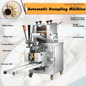 Automatic Dumpling Samosa Maker-Commercial Food Processing Machine-1 000-18 000pcs/hr-Adjustable Settings Manual Dumpling Maker