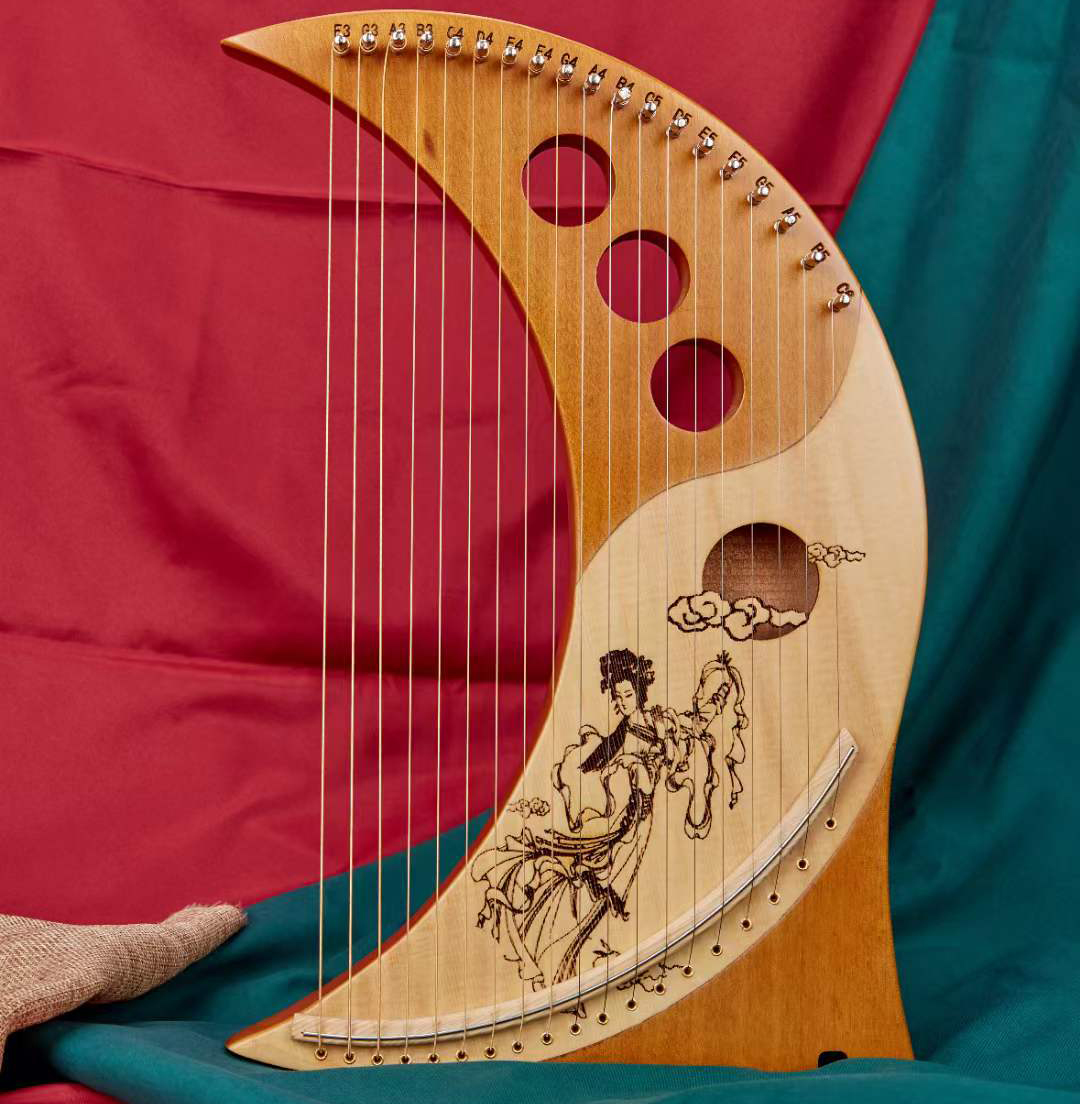 Lyre19弦ハープ習得しやすいポータブル19弦ライアーハープハープ
