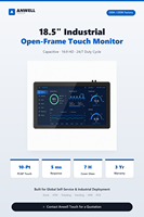 Terminal interactif HD tout-en-un à écran tactile de 18,5 pouces, PC numérique pour système de point de vente, billetterie, paiement bancaire