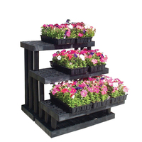 Support à fleurs en métal personnalisé avec revêtement en poudre, pour intérieur/extérieur, grande capacité, étagère de présentation, marque Centroyal